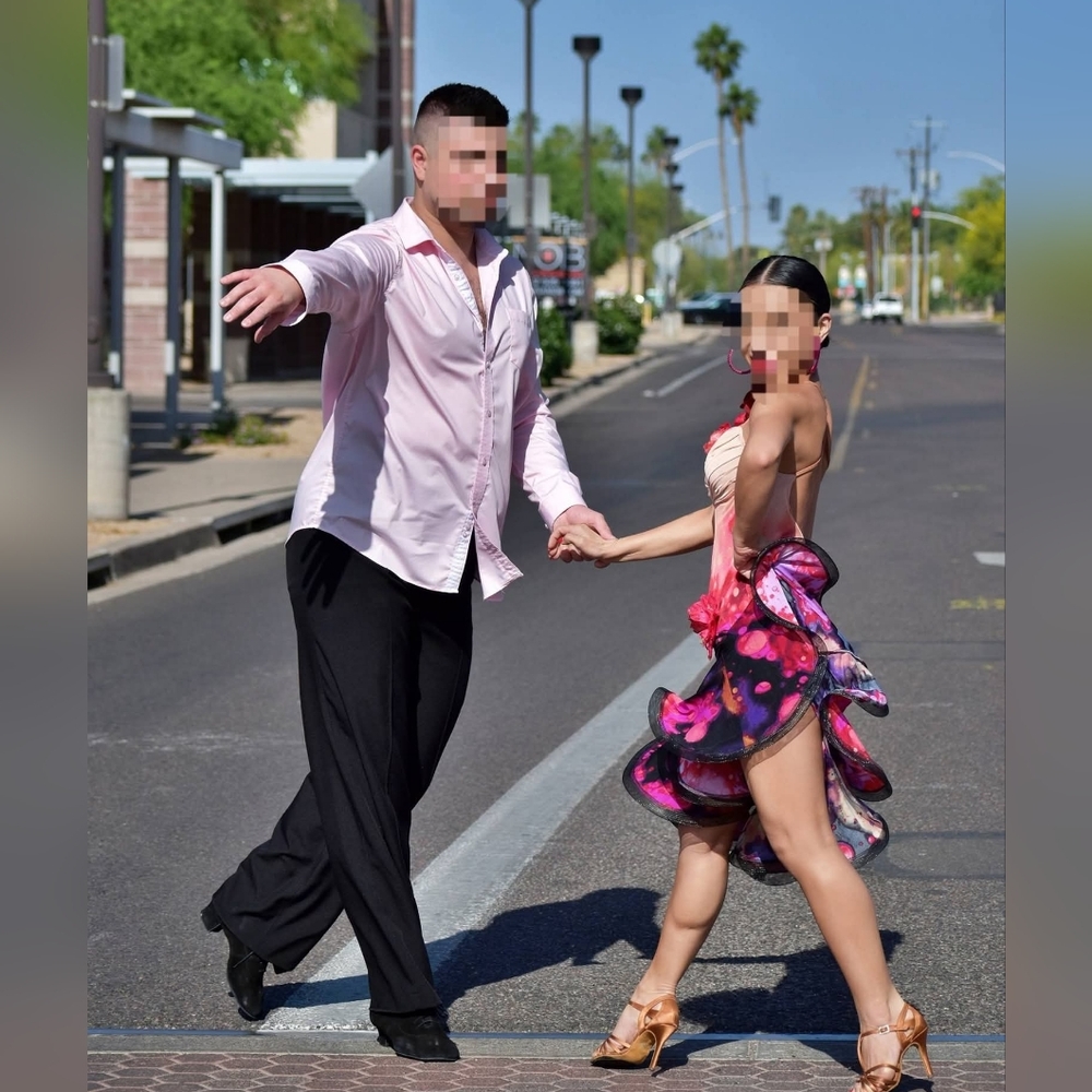 Rhythm Competition Dress - Picture 2 of 2